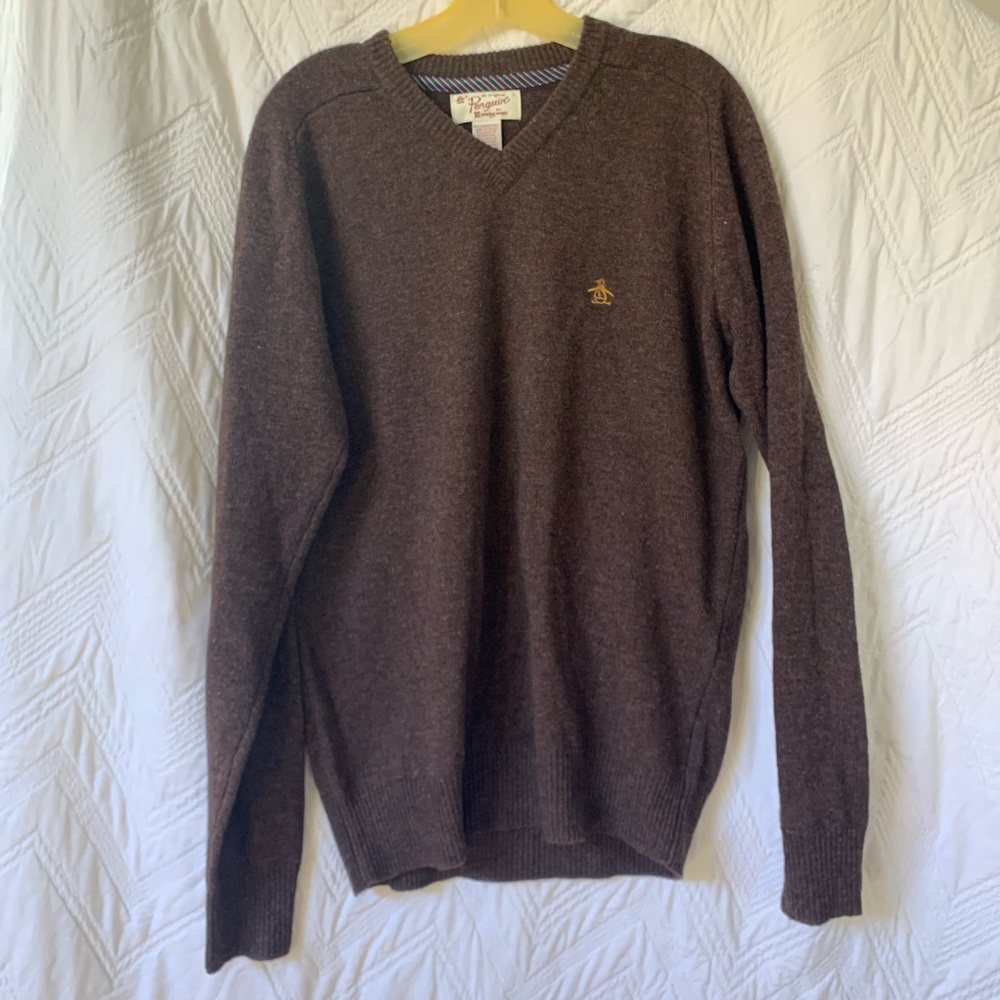 Penguin by Munsing Wear lambs wool sweater